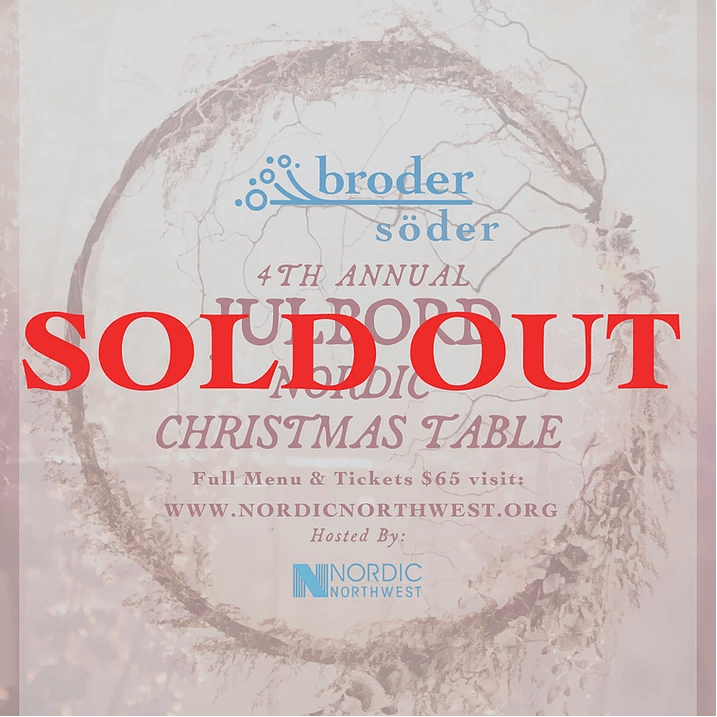 Broder Soder 4th Annual Julbord ad